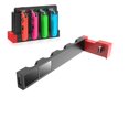 thumbnail image 1 of (Black and Red) Charging Dock Station for Joycon Nintendo Switch & OLED - Charges up to 4 controllers, 1 of 5