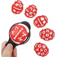 thumbnail image 1 of Portable Mini  Ball Liner, Field Marking Equipment Field Court Rink Equipment With Letter Pattern Template Durable ABS Plastic For Drawing Alignment Tool Snug Fit And, 1 of 7