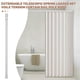 thumbnail image 4 of 6 Pack Tension Rods, Adjustable Spring Cupboard Bars Rod Curtain Rods White, 4 of 5