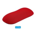 thumbnail image 3 of Uxcell Mouse Wrist Rest Mouse Wrist Support Ergonomic Mouse Pad Cushion Comfortable Memory Foam, Red 2 Pack, 3 of 5