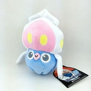 Inkay Revolving Pokemon XY Cuttlefish Plush Soft Toy Stuffed Animal Pink Cap 7"