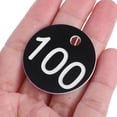 thumbnail image 7 of 100pcs Plastic Number Tags For Organization Identification Numbered Key Tags Round Key Id Tags Number Tags Marking Hang Tags, 7 of 7