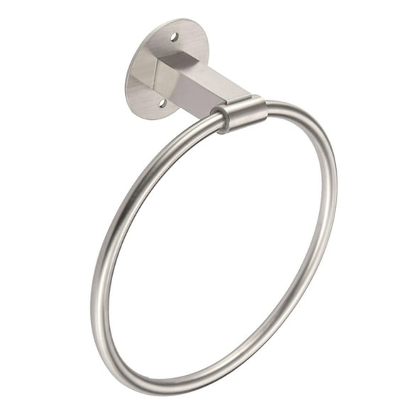 CRILSTYLEO Aro Para Toallas De Inoxidable Simple Práctico Para Color Plata