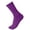 Purple, variant on KyCheLot Girls' Tube Socks Kids Candy-Colored Mid-Calf Knitted Socks Lightweight Casual Socks