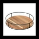 thumbnail image 1 of Organizador Giratorio de Madera Antideslizante para Gabinete, Despensa, Encimera de Cocina, Refrigerador, Especiero, Negro Carbonizado, 1 of 7