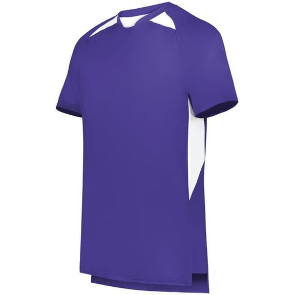 High Five 322991.450.L Youth Hawk Evolution Soccer Jersey, Purple & White - Large