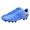 thumbnail image 1 of PMVFHDE Boy Sneakers Outdoor Firm Ground Kids Soccer Cleats Athletic Football Shoes For Boys And Girls Training Toddler Big Kid Blue,14-14.5Years, 1 of 9