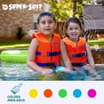 thumbnail image 5 of TRC Recreation Super Soft Child Life Jacket Vest, X Small, Sunset Orange, 5 of 9