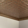 thumbnail image 5 of FASÄDE Traditional Style/Pattern 2 Decorative Vinyl 2ft x 4ft Glue Up Ceiling Panel in Copper Fantasy (5 Pack), 5 of 6