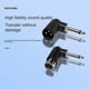 thumbnail image 4 of 5Pack 3 Pin Wireless Microphone System Converter Female Converter, 4 of 5