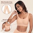 thumbnail image 4 of Full Coverage Bra for Women Back Smoothing Seamless Comfortable Bralette Padded Wireless Support Bra, 4 of 7