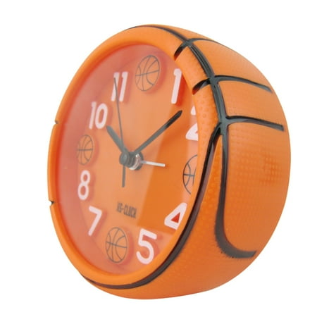 Alarm Clock Round Cartoon Clock Table Quartz Alarms Desktop Decoration