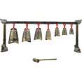 thumbnail image 1 of Miangastore Antique Chime Percussion Instrument for Decoration Desktop Alloy Multi Color 3.5x3.5x12 Inch, 1 of 6