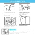 thumbnail image 3 of Protector facial de seguridad antivaho Cubierta protectora de cara completa Máscara de protección de gafas transparentes reutilizables BANYUO  Hogar, 3 of 4
