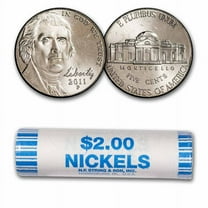 2011-P Jefferson Nickel 40-Coin Roll BU