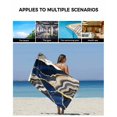 thumbnail image 5 of Blue Marble Towel Set of 3, Soft Microfiber Bath Towels, Hand Towel, Washcloths, Grey Gold Texture Vintage Farmhouse Art Quick-Dry Absorbent Towels for Bathroom Kitchen Hotel Beach Gym Spa, 5 of 7