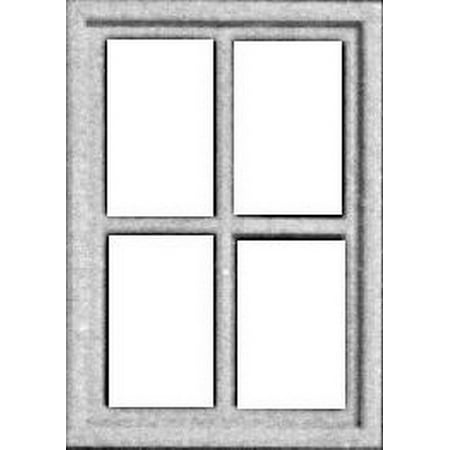 Pikestuff 2103 HO Four Pane Windows (Pack of 3)