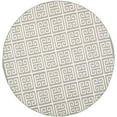 thumbnail image 2 of Safavieh Dhurries Handmade Wool Gray/Ivory Area Rug, 2 of 3