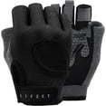 thumbnail image 1 of Guantes de entrenamiento LIFECT Essential para levantamiento de pesas en el gimnasio, negros, 1 of 8