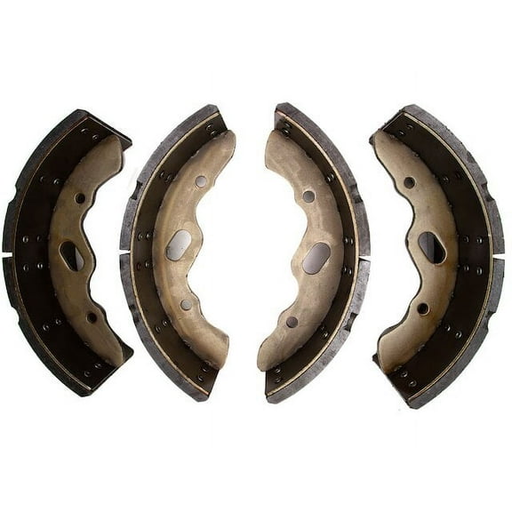 Rear Brake Shoe Set - Compatible with 2005 - 2021 Isuzu NRR - Dynamic Friction