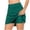 Green A1, variant on Hrsba Skort, Women's Solid Color Mid Waist Sports Casual Skort for Summer Leisure Outfits and Daily Home Wear