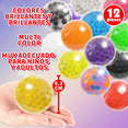 thumbnail image 2 of Pelota Squishy Antiestres Hidrogel Transparente 12 Piezas colores, 2 of 5