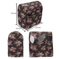 thumbnail image 5 of Rose Lounger Chair Bag, Pattern with Old Fashioned Corsage and Bouquets Antique Feminine Floral Inspired Grace, High Capacity Storage with Handle Container, Lounger Size, Multicolor, by Ambesonne, 5 of 5