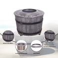 thumbnail image 4 of Smokeless Firepit With Wood Pellet/Twig/Wood As The Fuel, Wood Look, 4 of 9