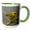 Green/White, variant on 3drose, Costa Rica, Cordillera De Talamanca. Tennessee Warbler Bird Close-up., 11oz Mug