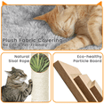 thumbnail image 5 of Yaheetech 72'' Height Multi Level Cat Tree with 2 Cozy Condos & Scratching Post,Light Gray, 5 of 10