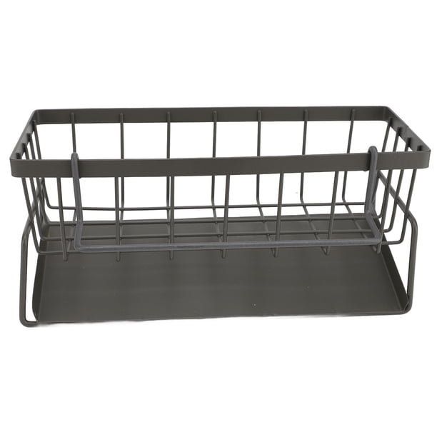 Soporte De Esponja De Acero Al Carbono Para Fregadero De Cocina, Dispensador De Jabón, Organizador De Cocina Para Cocina Y Baño, Organizador De Esponja Versátil Para Fregadero