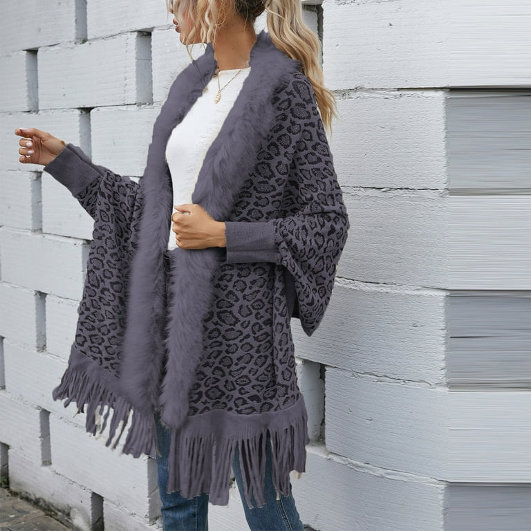Clearance Womens Cardigan Sweaters Women's Batwing Cable Knitted