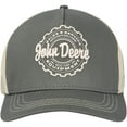 thumbnail image 2 of Men's Top of the World Olive John Deere Classic Equipment Trucker Snapback Hat - OSFA, 2 of 4