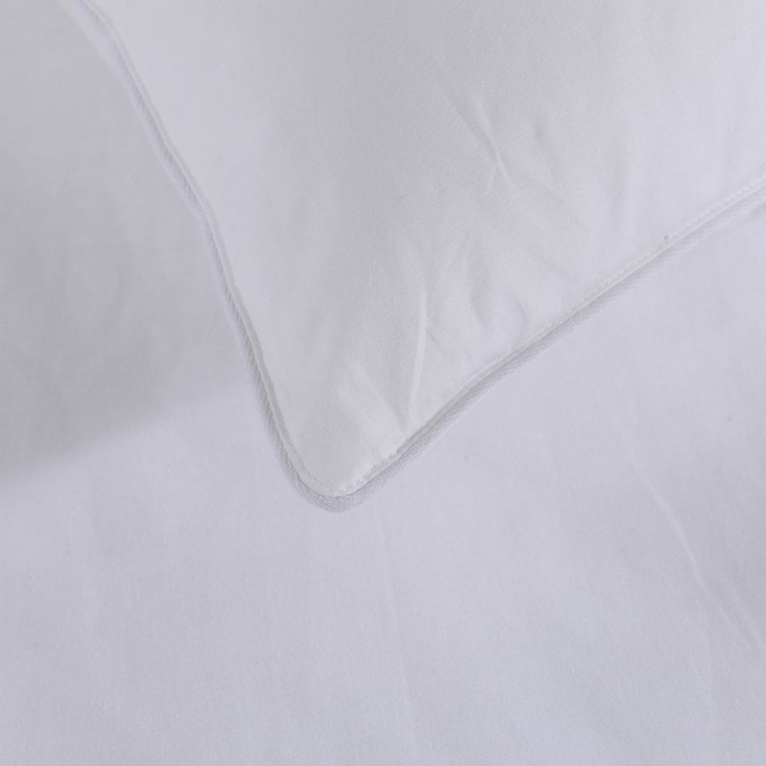 Puredown Goose Feather and Down Pillow, White, Set of 2, Standard/Queen