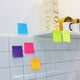 thumbnail image 4 of 8 blocs de notas adhesivas de 7,6 x 7,6 cm, colores brillantes, autoadhesivos, fáciles de pegar en casa, la oficina o en cuadernos., 4 of 7