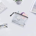 thumbnail image 2 of A3/A4/A5 Mesh Zipper Pouch Waterproof Plastic Document Pouch Multipurpose for Travel Storage Office Appliances Home Organize Bag, 2 of 6