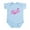 Sky Blue, variant on CafePress - Sri Lankan Princess Infant Bodysuit - Baby Light Bodysuit, Size Newborn - 24 Months