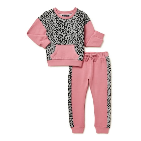 

Limited Too Toddler Girl Fleece Top and Joggers Set 2-Piece Sizes 2T-4T