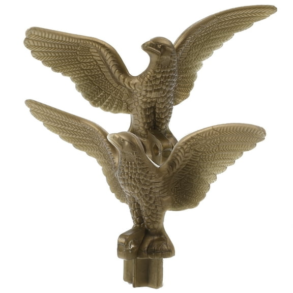Set of 3 Outdoor Flagpole Topper Ornaments with for Yard and Garden Decoration