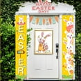 thumbnail image 2 of Bright Color Children Loved Garden Hanging Happy Easter Banner 12 X 72 Inches Decorated Eggs, 2 of 5