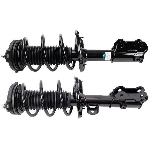 Front Strut and Coil Spring Assembly Set 2 Piece - Compatible with 2017 - 2020 Hyundai Elantra Sport 1.6L 4-Cylinder 2018 2019