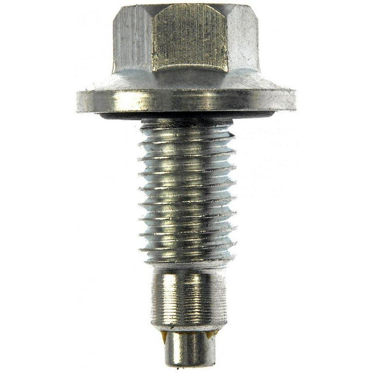 Magnetic Oil Drain Plug - Stainless Steel M12x1.75 Thread, With Copper Washer, For Toyota & Other Vehicles