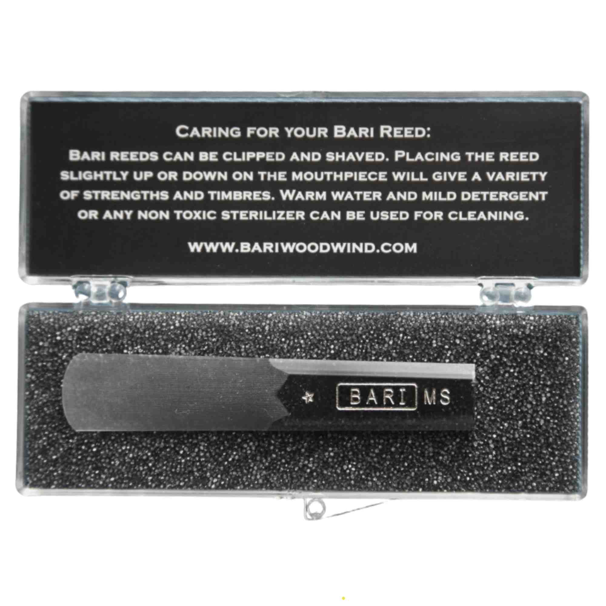 Bari Synthetic Bb Clarinet Gold Star Reed - Strength 2.5-3.0 - Medium Soft