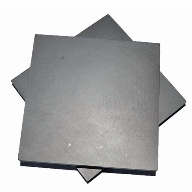 Gamvdout 2PCS Graphite Plate Panel Sheet - 100X100mm Pyrolytic Graphite Electrode Plate for DIY Moulds and Applications
