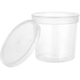 thumbnail image 5 of Nicole Home Collection Microwaveable Containers, Round, 8 Oz, Clear, 10 Ct, 5 of 8