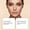 B, variant on Long-Lasting Eyeshadow Stick Waterproof Cream Eyeshadow with Brush, Light Texture Easy Blend Eyeshadow Pen for Vibrant Color, Champagne Pink