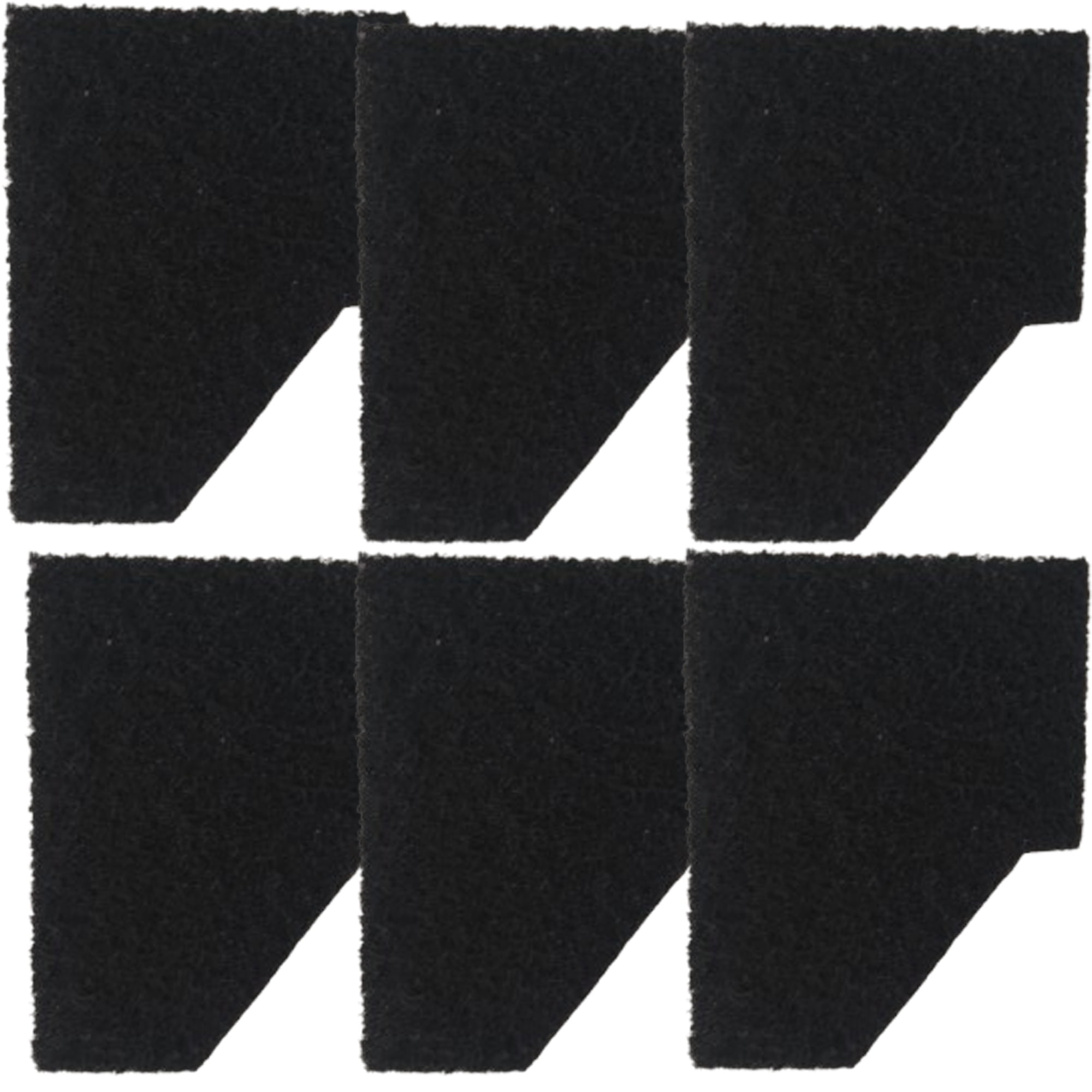 Qzbhct 10 Pcs Small Fish Tank Filter Cartridge for Aqueon QuietFlow Internal Power filters with SmartClean Technology 15 Gallon Aquarium Pad Replacement
