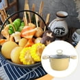 thumbnail image 1 of Elodie Deep Fryer Pot with Frying Basket Cooking Soup Pot for Fried Chicken Camping 20CM, 1 of 8