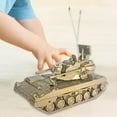 thumbnail image 6 of Tank Building Kit 4D Puzzle Simulation Model Quick Interlocking Design for Teens Age 14+ and Hobbyists, 6 of 9