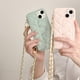thumbnail image 2 of Funda de teléfono de hombro de cuero de lujo JOLanyard para iPhone, fundas a prueba de golpes, bonita funda para tarjeta para iPhone 14 Pro 11 12 13 Pro Max zhangmengya LED, 2 of 2
